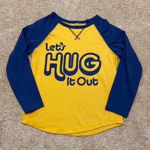 “Let’s Hug It Out” 4/5 T-shirt